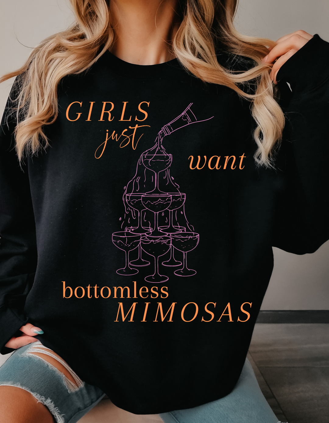 Bottomless Mimosas Graphic